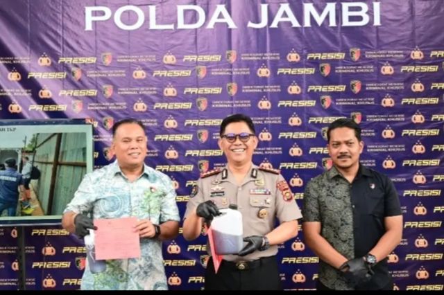 Bos PT ASR Ditetapkan Tersangka Kasus Penyelundupan 6 Ton Solar Ilegal di Jambi