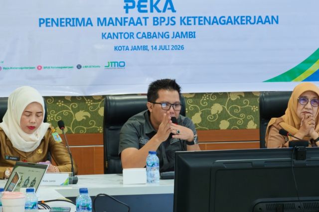 BPJS Ketenagakerjaan Jambi Matangkan Persiapan Program PEKA: Dorong Ahli Waris Mandiri Berwirausaha