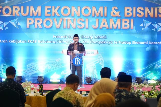 Forum Ekonomi Bisnis 2026: Jambi Genjot Optimalisasi Sektor Energi untuk Pertumbuhan Ekonomi Berkelanjutan
