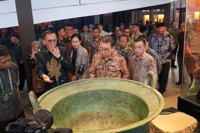 Fadli Zon Kunjungi Museum Sriwijaya Dharmakirti Jambi: Klaim Terbesar Kalahkan Borobudur dan Prambanan