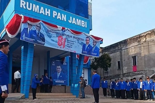 Rayakan HUT RI ke-81: DPW PAN Jambi Gelar Upacara Khidmat dan Serukan Solidaritas Kader