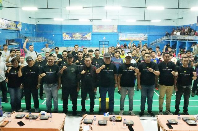 Geliat HUT ke-81 RI dan Hari Jadi Tanjab Barat: Wabup Katamso Resmi Buka Berkah Madani Cup II