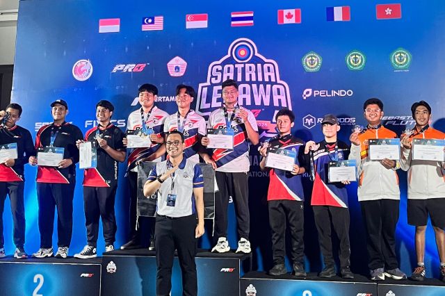 Jambi Boyong Emas Beregu 50 Meter Compound di Kejuaraan Bertaraf Internasional