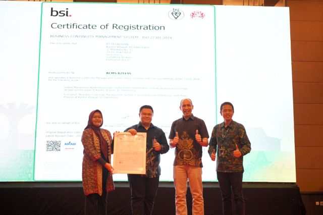 PT Pegadaian Raih Sertifikasi ISO 22301:2019, Bukti Nyata Ketangguhan dan Keandalan Bisnis