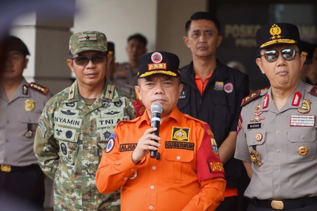 146 Pasukan Gabungan Diterbangkan ke Titik Api Karhutla Taman Nasional Jambi