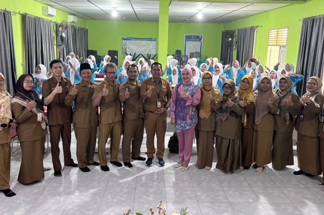 Asah Kemanpuan dan Kepercayaan Diri Siswa: SMKN 5 Merangin Gembleng Siswa Lewat Pelatihan MC