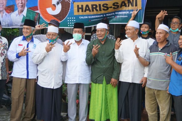Lawatan Politik di Tanah Kelahiran, Pak Dul Mohon Doa Warga Tanjab Barat