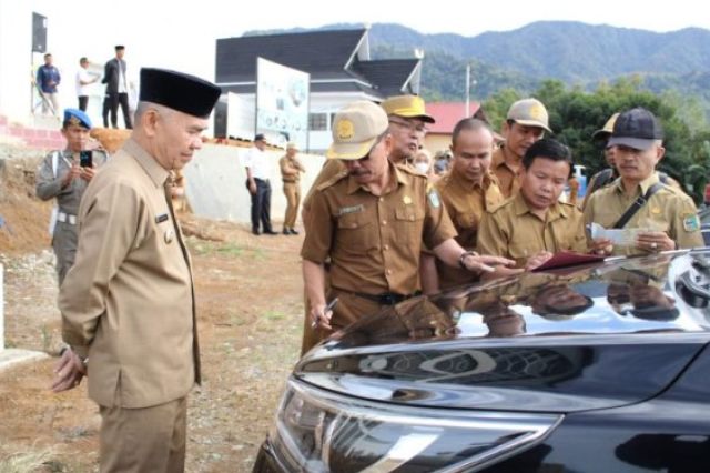 Bupati Adirozal Cek Kendaraan Dinas Pemkab Kerinci