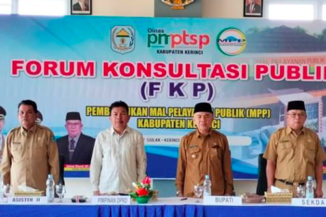 Bupati Adirozal Buka Forum Konsultasi Pembentukan Mall Pelayanan Publik