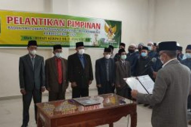 Bupati Adirozal Lantik Pimpinan Baznas Kabupaten Kerinci Periode 2022-2026