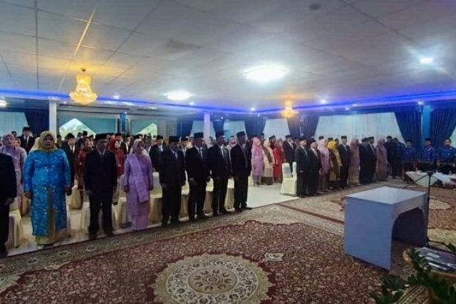 Lantik 87 Kepsek, Bupati Adirozal Tekankan Ini