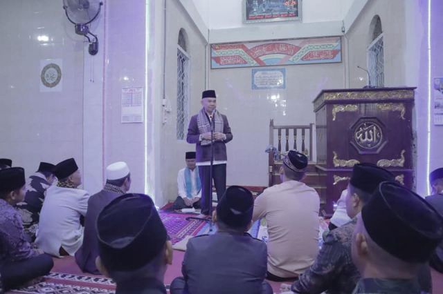 Safari Ramadhan di Mukai Pintu, Bupati Adirozal: Pererat Tali Silaturahmi dan Ukhuwah Islamiyah