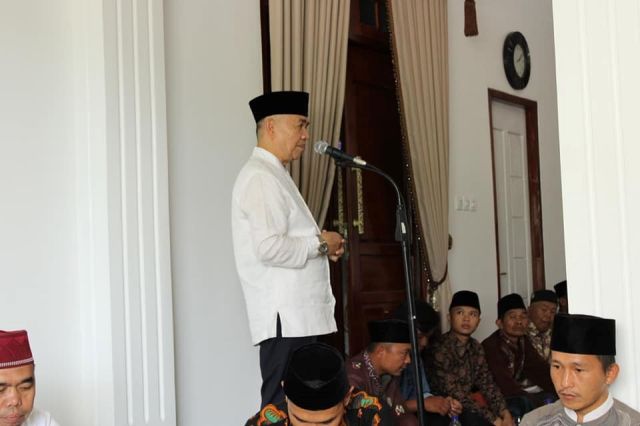 Sambut Ramadan, Bupati Adirozal Silaturahmi Bersama Masyarakat
