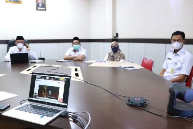 Sekda Agus Sanusi Ikuti Roving Seminar Kekayaan Intelektual Secara Virtual