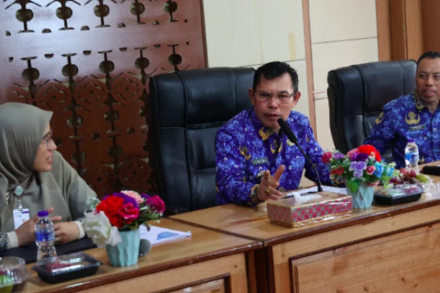 Ahmadi Zubir Pimpin Rapat Forum Komunikasi BPJS Kesehatan