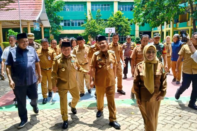 Gubernur Al Haris dan Maulana Pantau TKA: Dorong Peningkatan Kualitas Pendidikan Jambi