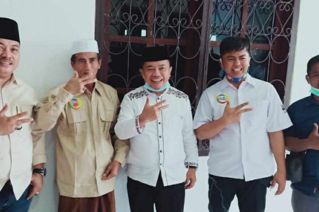Al Haris Disambut Hangat Mantan Bupati Batanghari Sinwan