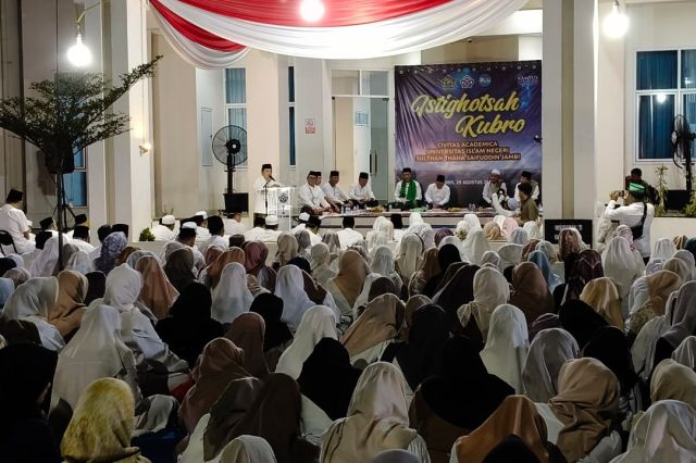 Gubernur Al Haris Hadiri Istighosah UIN STS Jambi: Dorong Keharmonisan Kampus