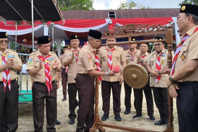 Gubernur Al Haris Buka Jambore Daerah Jambi 2026: Tegaskan Pramuka Harus Disiplin, Tangguh dan Berkarakter