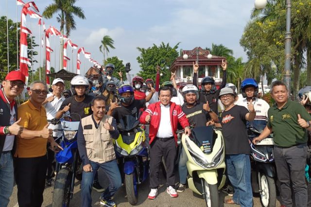 Lepas Peserta Sunmori, Gubernur Al Haris: Selalu Jaga Semangat Kebersamaan