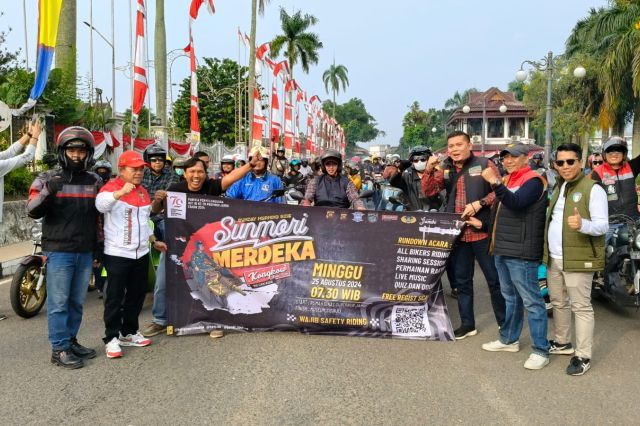 Gubernur Al Haris Lepas Ribuan Raider Peserta Sunmori