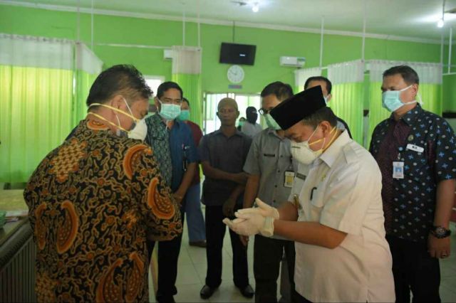 Al Haris Beri Dukungan Tim Medis dan Tinjau RSD Bangko