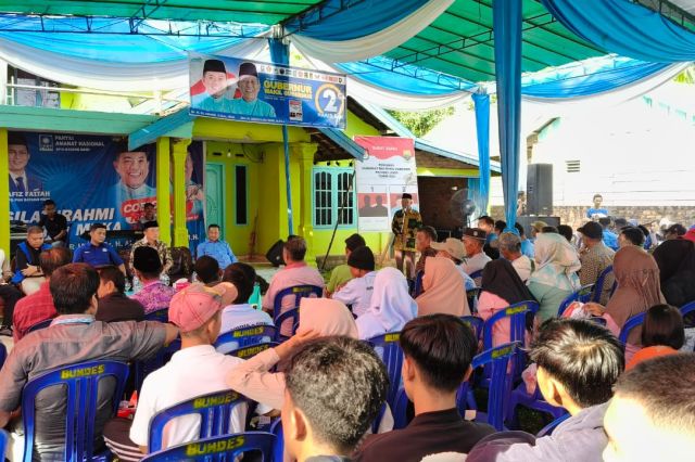 Al Haris Didampingi Hafiz, Firdaus Fattah dan Amir Hasbi Silaturahmi Bersama Masyarakat Pemayung