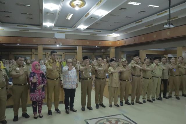 Wabup Ami Taher Hadiri Penilaian Kinerja 8 Aksi Konvergensi Percepatan Penurunan Stunting 2023