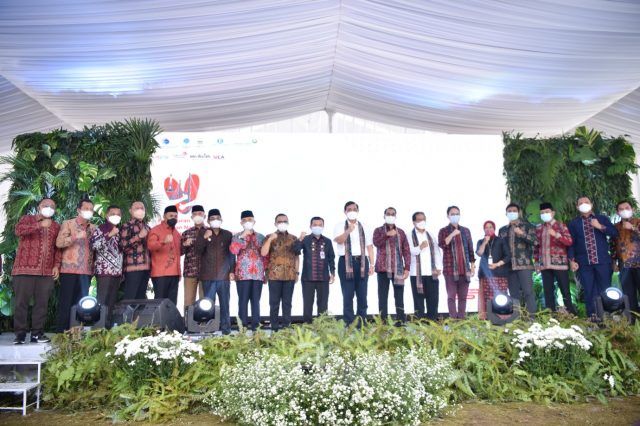 Bupati Anwar Sadat Hadiri Peluncuran Gernas BBI Tahun 2022