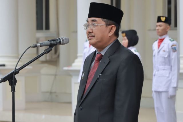 Bupati Anwar Sadat Jadi Irup Hari Kebangkitan Nasional ke 116 Pemkab Tanjab Barat