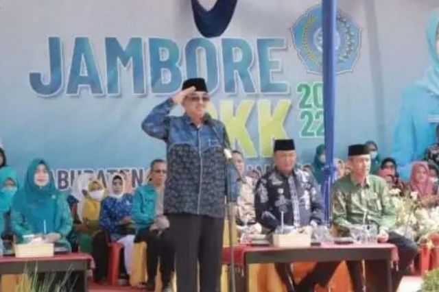Bupati Anwar Sadat Buka Jambore Kader PKK Tingkat Kabupaten