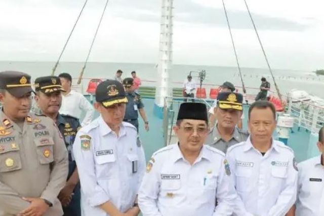 Kapal Citra Nusantara, Bupati Anwar Sadat: Semoga Meningkatkan Intensitas Pengiriman Logistik