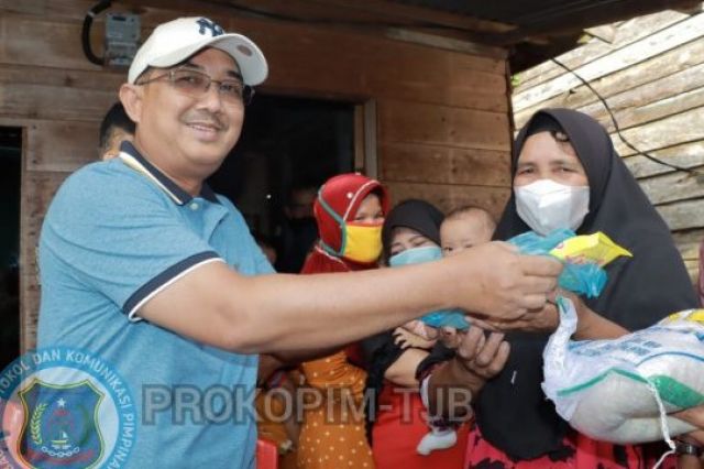 Bupati Anwar Sadat Apresiasi Kegiatan Karya Bhakti TNI Kodim 0419/Tanjab