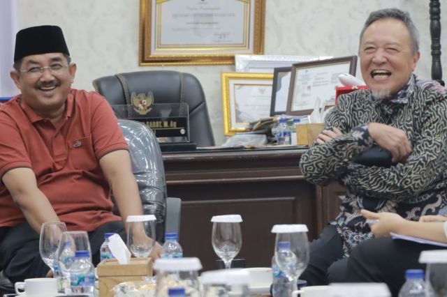 Bupati Anwar Sadat Terima Kunjungan Calon Investor Jepang Bahas Potensi Perikanan Udang Mantis