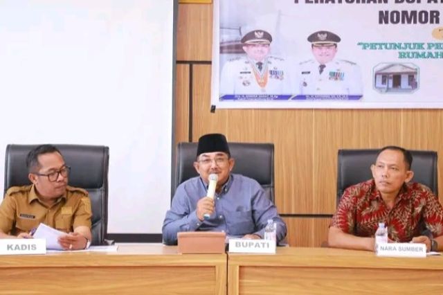 Bupati Anwar Sadat Instruksikan Camat dan Kades Pendataan RTLH Akurat