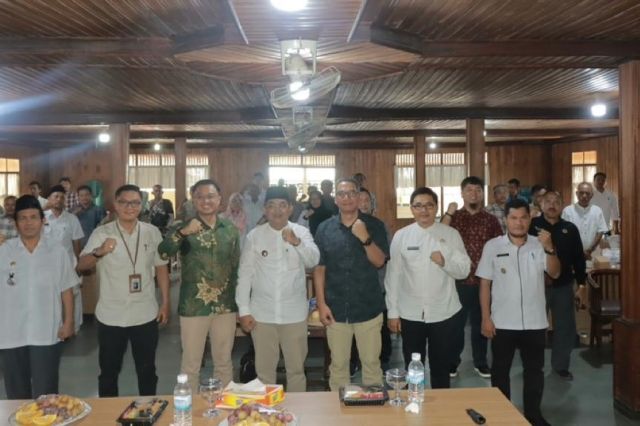 Bupati Anwar Sadat Buka Fasilitasi Penyusunan Peraturan Kepala Daerah Kegiatan Forest Programme II Jambi