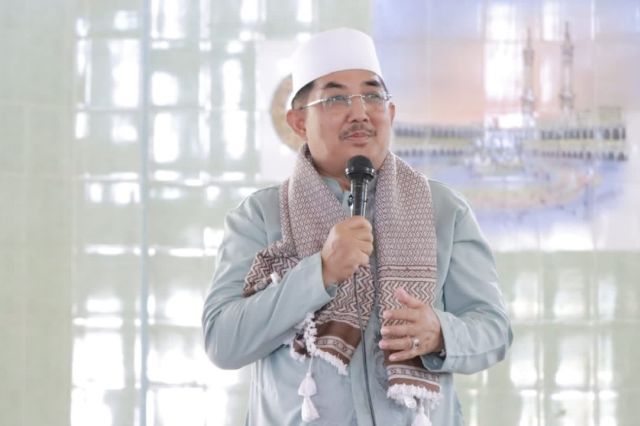 Bupati Anwar Sadat Safari Jumat ke Masjid Al-Kautsar Desa Pematang Lumut