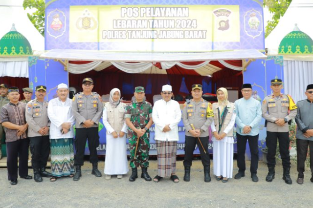 Bupati Anwar Sadat Tinjau Pos PAM Lebaran di Desa Pematang Lumut: Pastikan Kesiapan Arus Balik