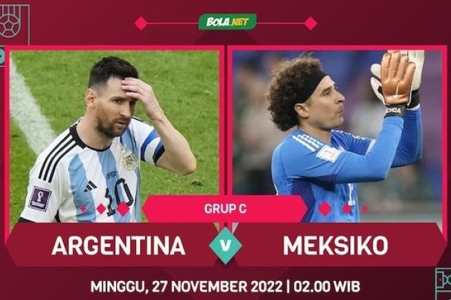 Piala Dunia 2022 Qatar: Prediksi Laga Argentina vs Meksiko