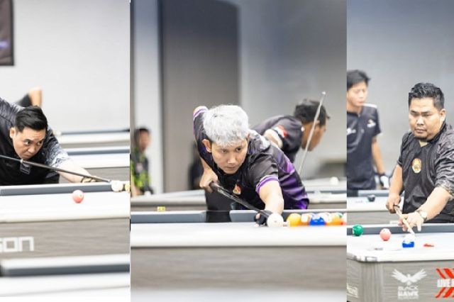 Atlet PT SAS Jhoni Setiawan Raih 16 Besar Singkirkan Filipina Dalam Kejuaraan Biliar 9 Ball International Kapolda Cup