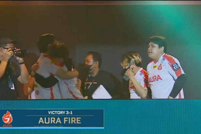 Aura Fire Juara Piala Presiden Esports 2021 Mobile Legends