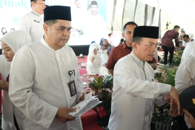 Pasca Serangan Siber: Bank Jambi Tetap Gaspol Berbagi Santunan untuk 2.000 Anak Yatim