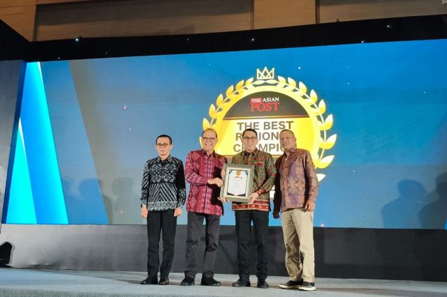 Bank Jambi Raih Penghargaan The Asian Post Best Regional Champion 2026
