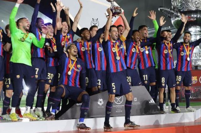 Tumbangkan Madrid: Barcelona Juara Piala Super Spanyol 2023