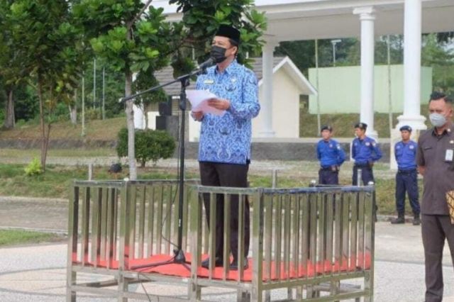 Wabup BBS Pimpin Upacara Hari Kesadaran Nasional