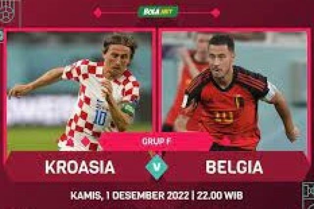 Link Nonton Streaming Kroasia vs Belgia Piala Dunia 2022