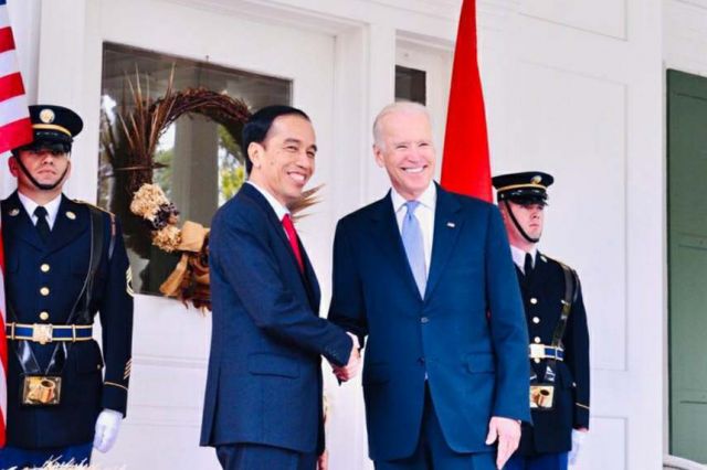 Ucapkan Selamat ke Joe Biden, Jokowi Harap Kerja Sama Indoensia-AS Menguat