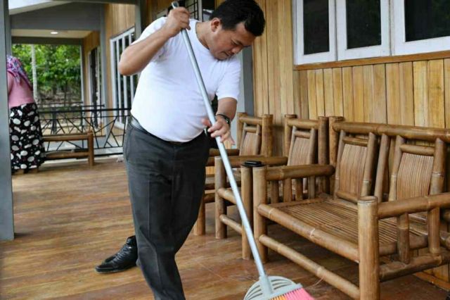 Ajak Jaga Kebersihan Diri dan Lingkungan, Al Haris: Dirumah Saja