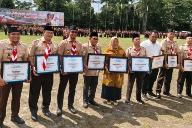 Jadikan Pramuka Garuda Jalur Prestasi Non Akademik SPMB 2026: Disdik Jambi Dapat Penghargaan dari Kwarda