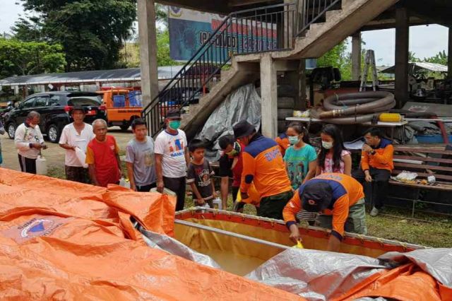 Gugus Tugas Penanganan Covid-19 Jambi Bagikan Disinfektan Gratis ke  Masyarakat